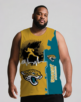 Sports Men's Big & Tall Sleeveless Shorts Two-piece